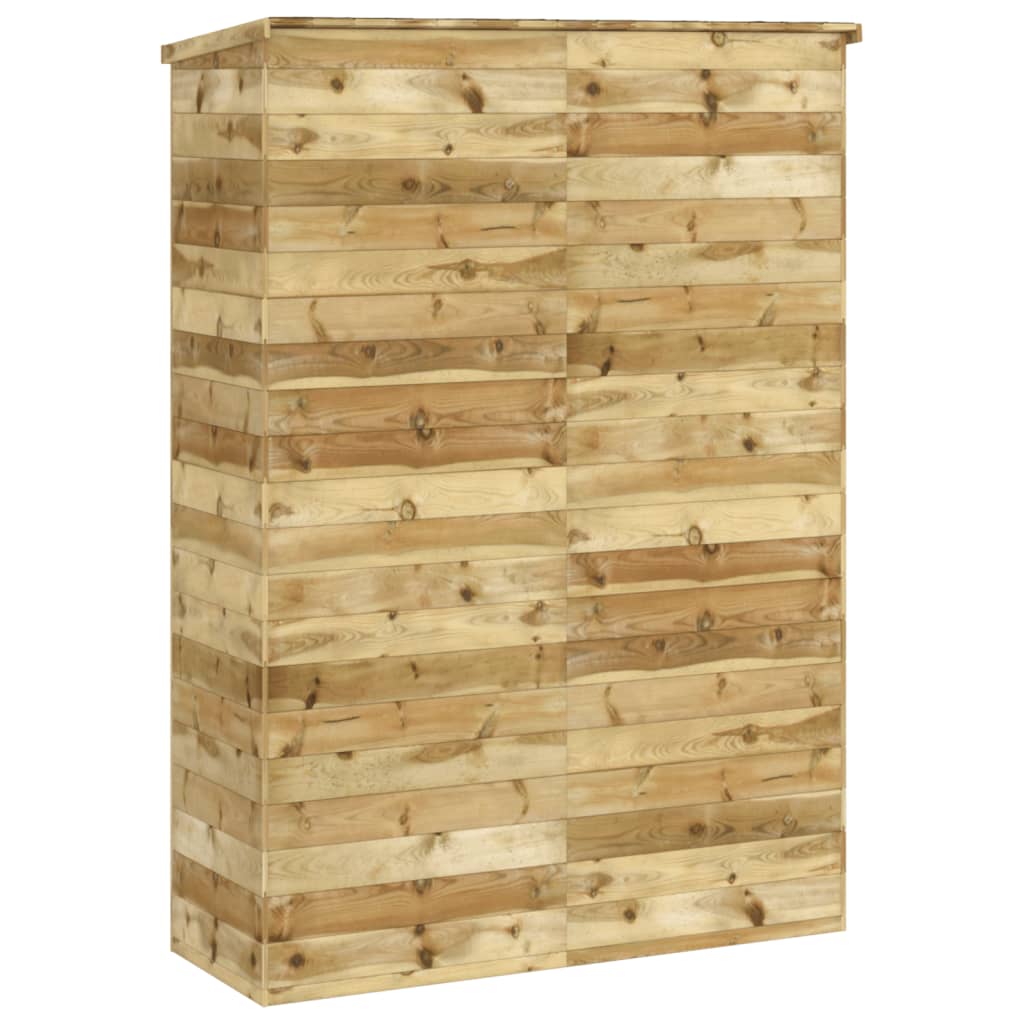 Magazie De Unelte De Grădină 123X45X171Cm Lemn Masiv Pin Tratat