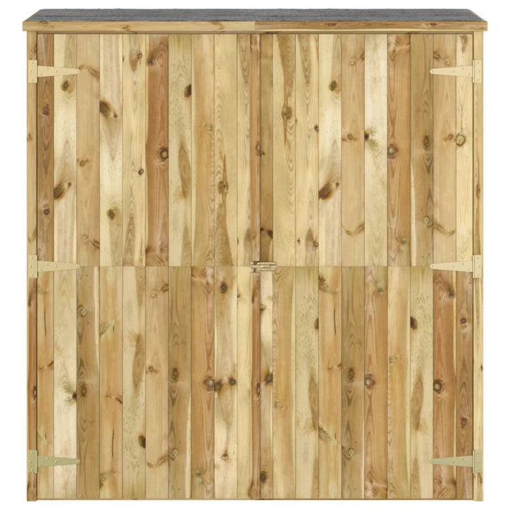 Șopron De Grădină Pentru Scule, 163X50X171 Cm, Lemn Masiv Pin