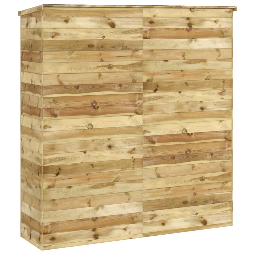 Șopron De Grădină Pentru Scule, 163X50X171 Cm, Lemn Masiv Pin