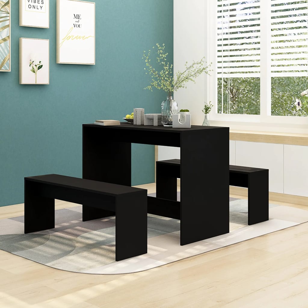Set Mobilier De Bucătărie, 3 Piese, , Pal