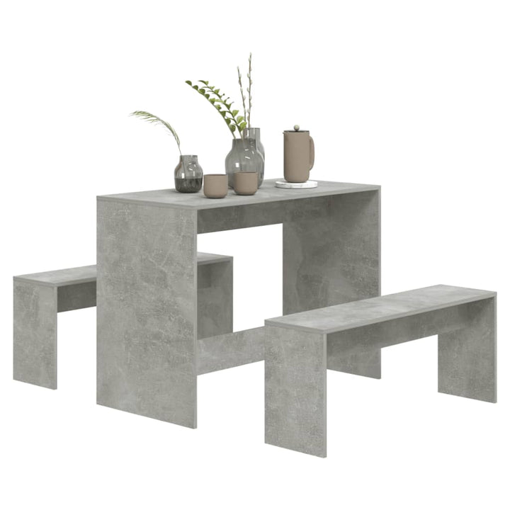 Set Mobilier De Bucătărie, 3 Piese, , Pal