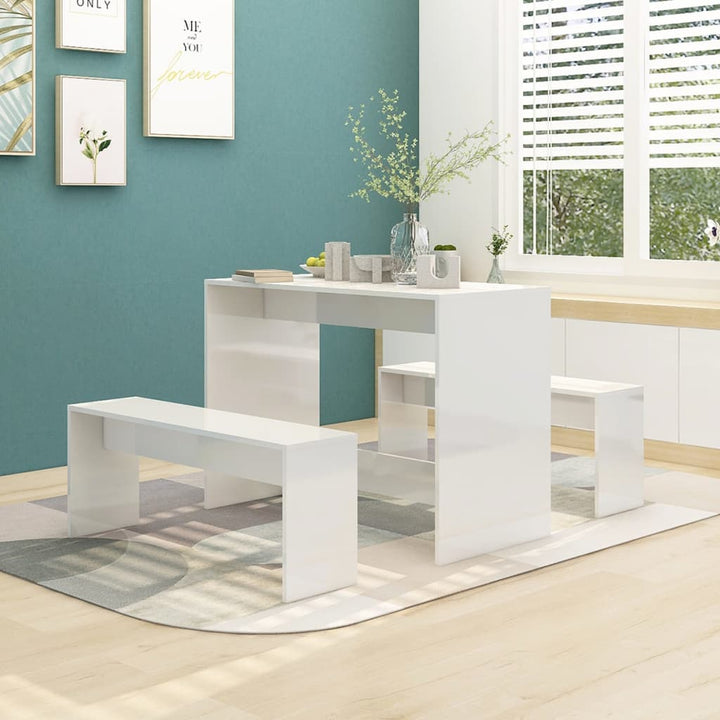 Set Mobilier De Bucătărie, 3 Piese, , Pal
