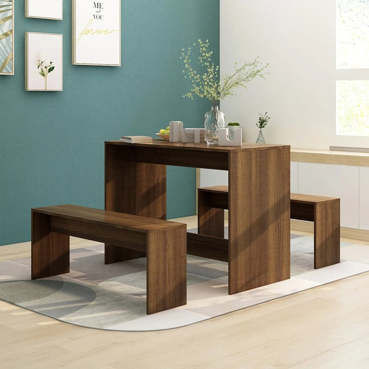 Set Mobilier De Bucătărie, 3 Piese, , Pal
