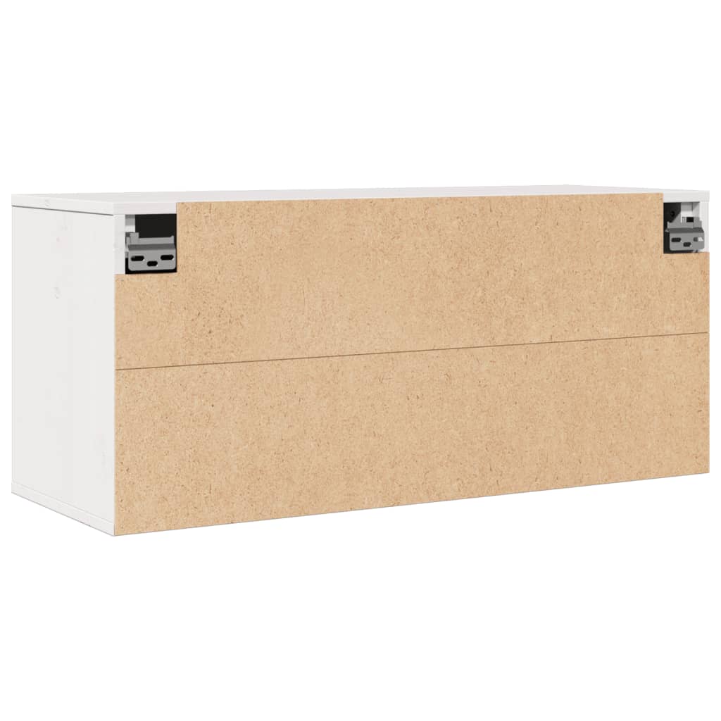 Dulap De Perete, , 80X30X35 Cm, Lemn Masiv De Pin
