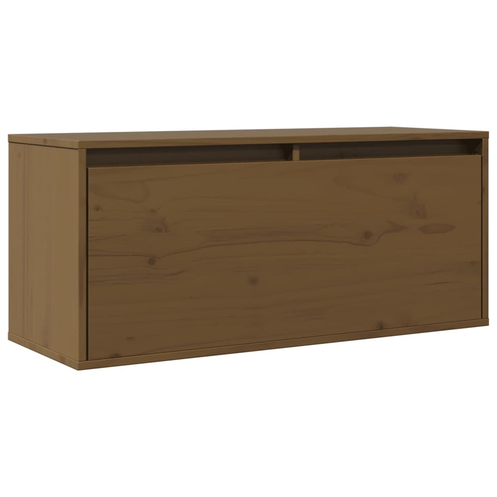 Dulap De Perete, , 80X30X35 Cm, Lemn Masiv De Pin