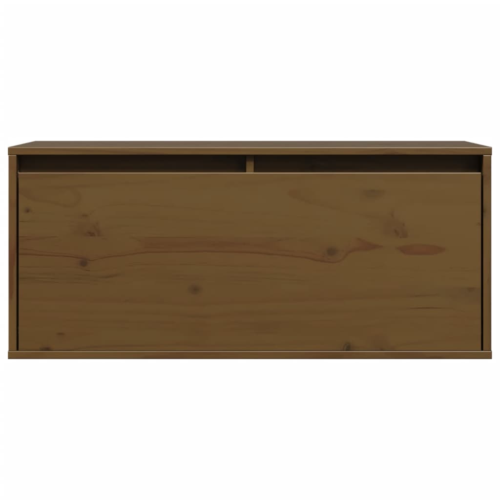 Dulap De Perete, , 80X30X35 Cm, Lemn Masiv De Pin