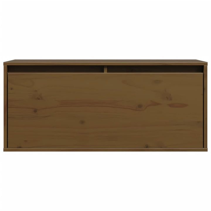 Dulap De Perete, , 80X30X35 Cm, Lemn Masiv De Pin