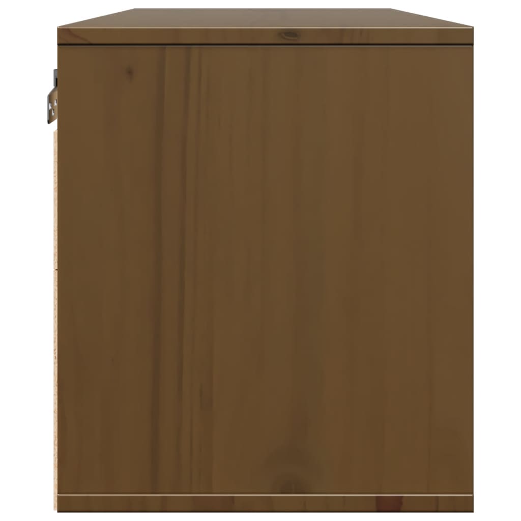 Dulap De Perete, , 80X30X35 Cm, Lemn Masiv De Pin