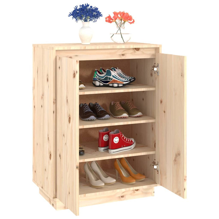 Pantofar, 60X35X80 Cm, Lemn Masiv De Pin