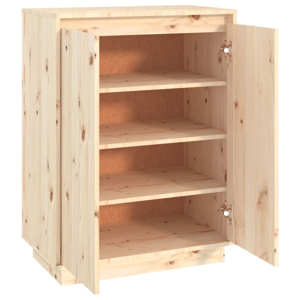 Pantofar, 60X35X80 Cm, Lemn Masiv De Pin