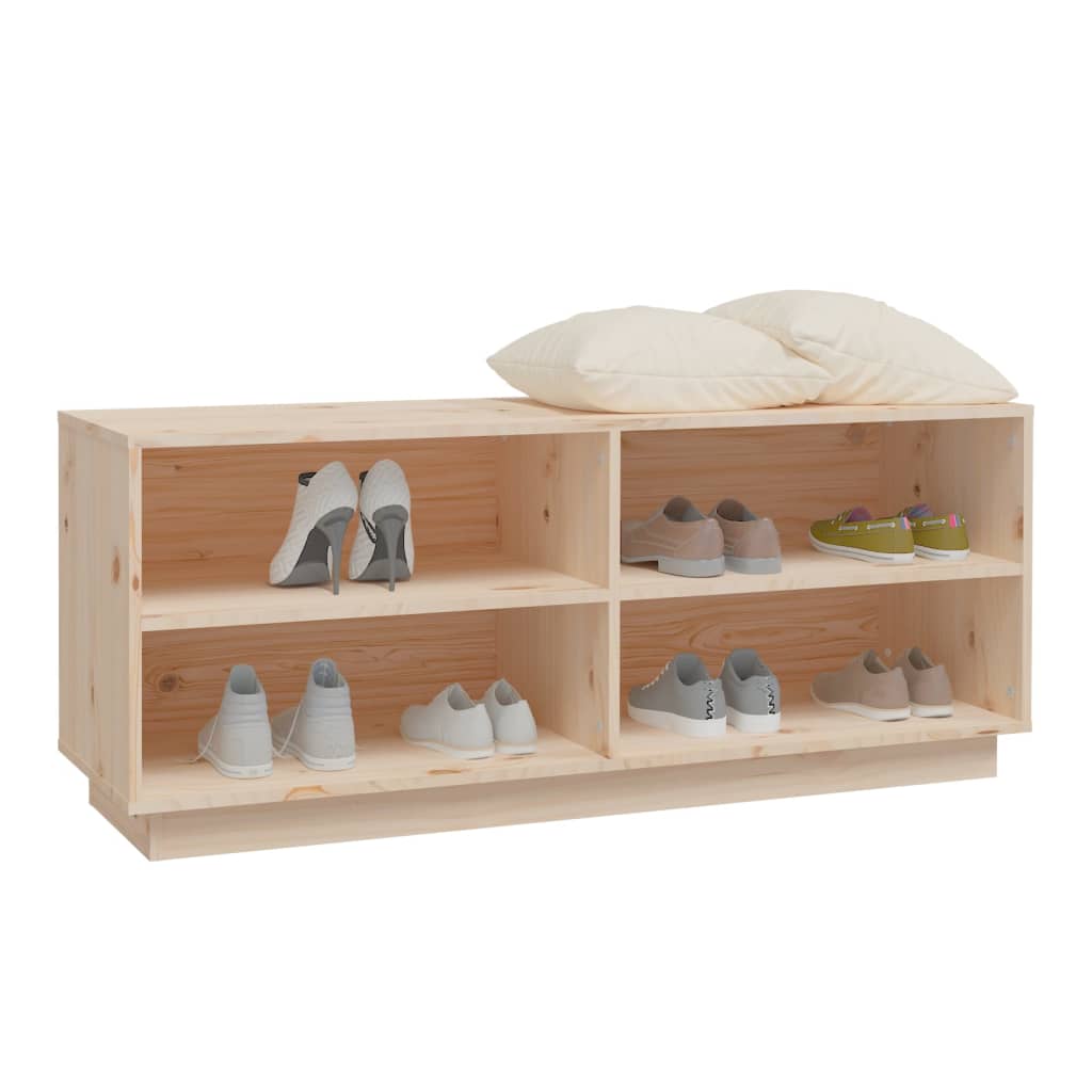Pantofar, 110X34X45 Cm, Lemn Masiv De Pin