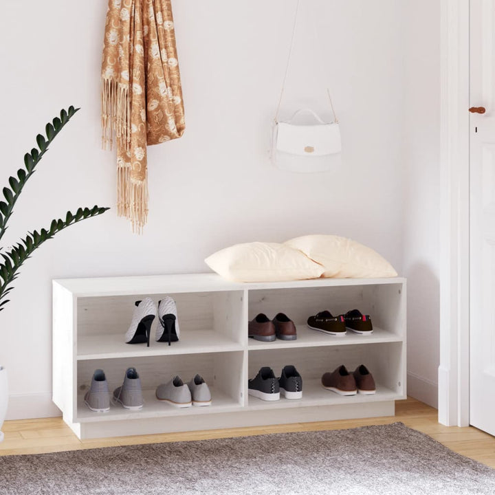 Pantofar, 110X34X45 Cm, Lemn Masiv De Pin