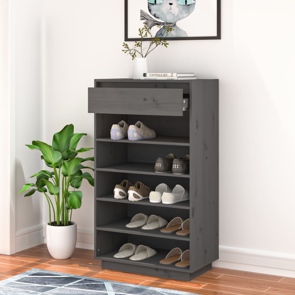 Pantofar, , 60X34X105 Cm, Lemn Masiv De Pin