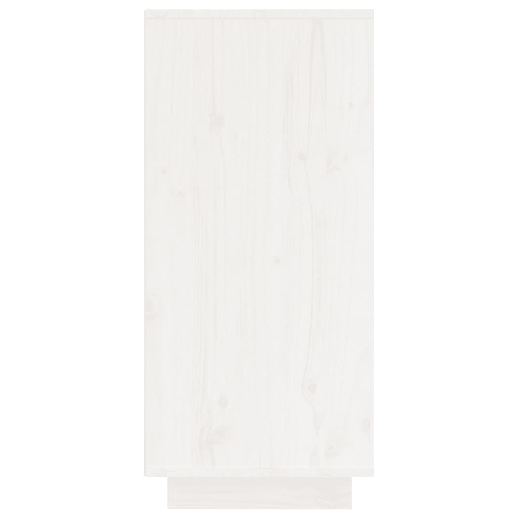 Servantă Ă 60X34X75 Cm Din Lemn Masiv De Pin