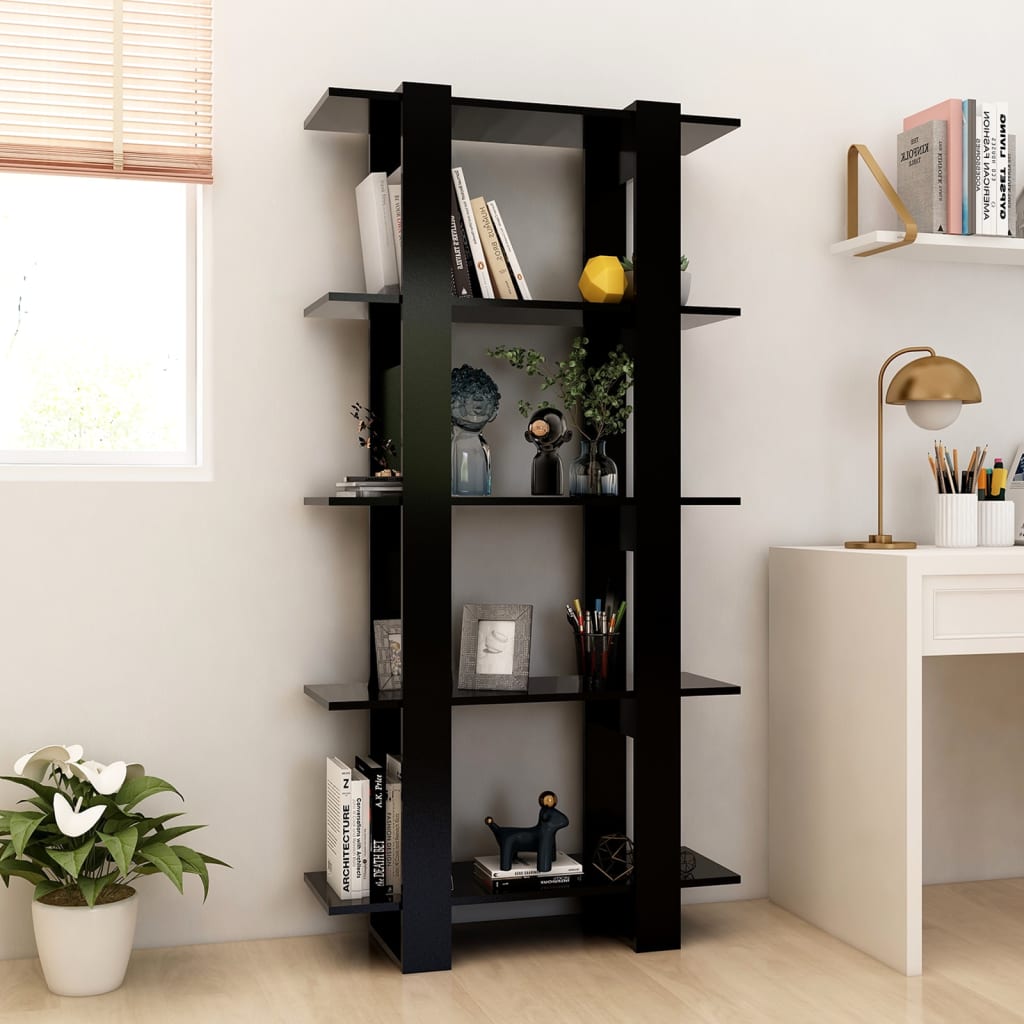 Bibliotecă/Separator Cameră, , 80X30X160 Cm, Pal