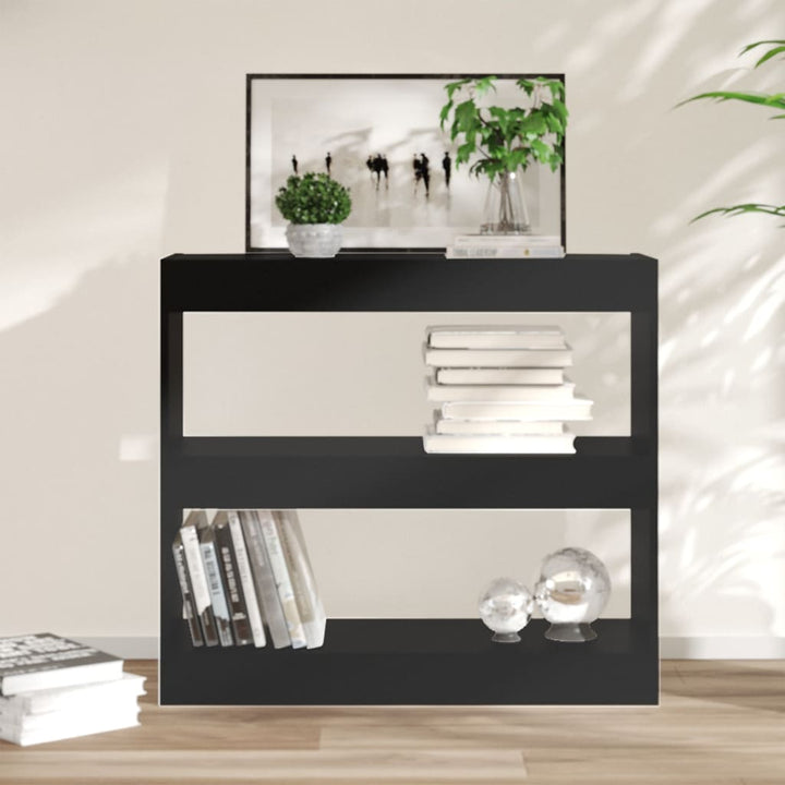 Bibliotecă/Separator Cameră, Alb Extralucios, 80X30X96 Cm, Pal
