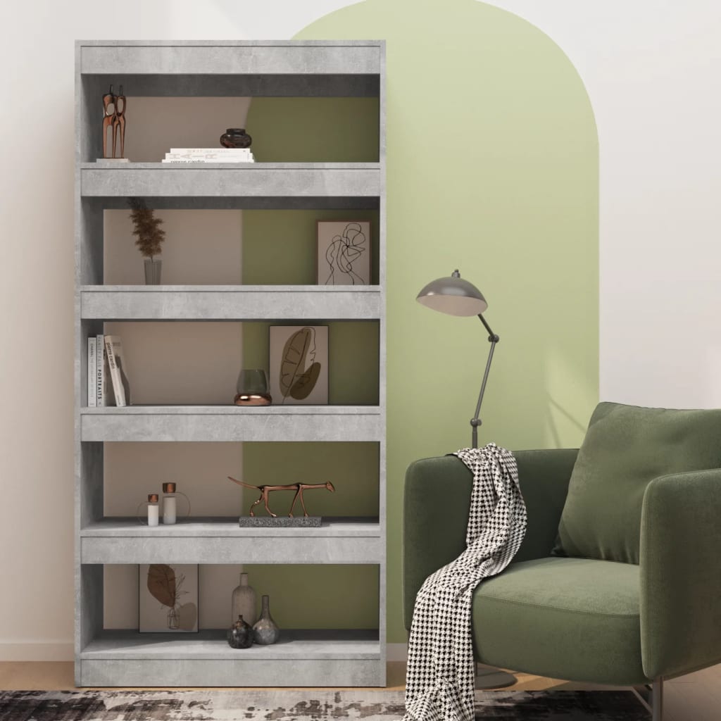 Bibliotecă/Separator Cameră, , 80X30X166 Cm, Pal