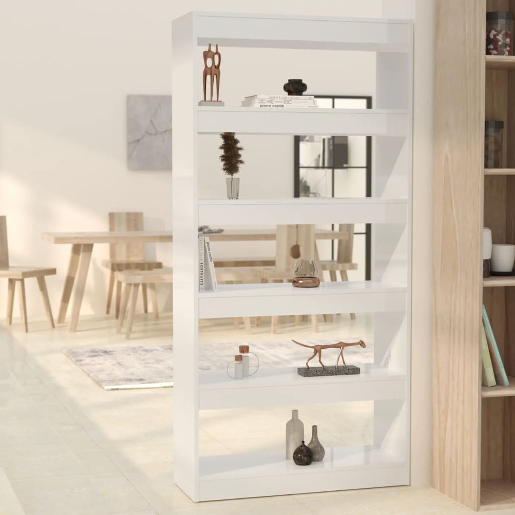Bibliotecă/Separator Cameră, , 80X30X166 Cm, Pal