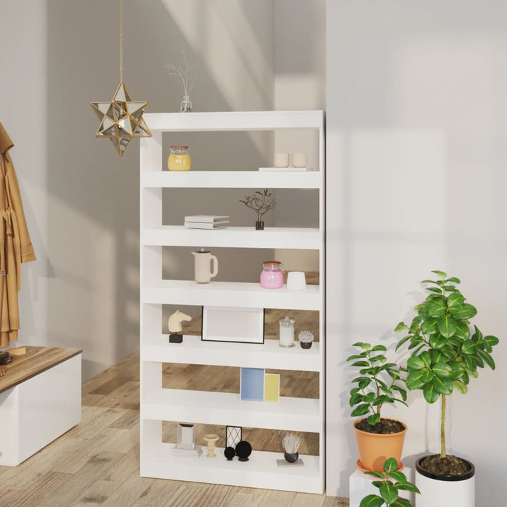Bibliotecă/Separator Cameră , 100X30X198 Cm Lemn