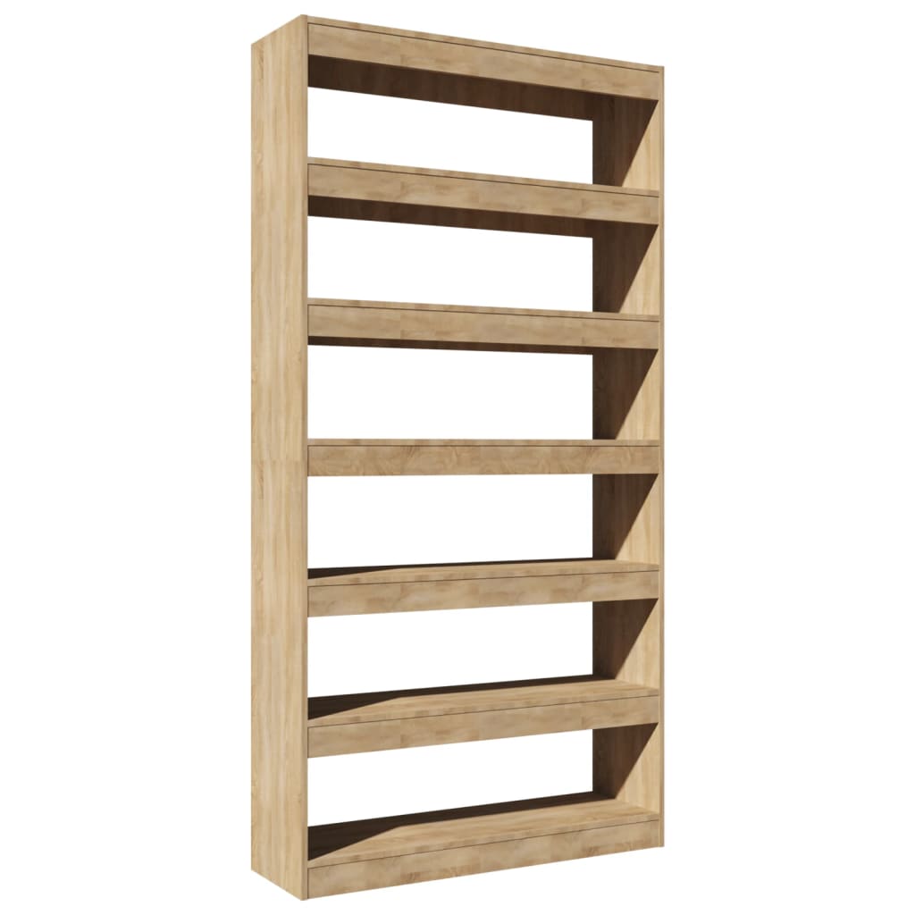 Bibliotecă/Separator Cameră , 100X30X198 Cm Lemn