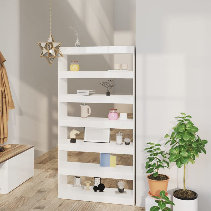 Bibliotecă/Separator Cameră , 100X30X198 Cm Lemn