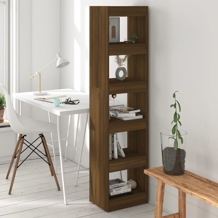 Bibliotecă/Separator Cameră, Alb Extralucios, 40X30X166 Cm