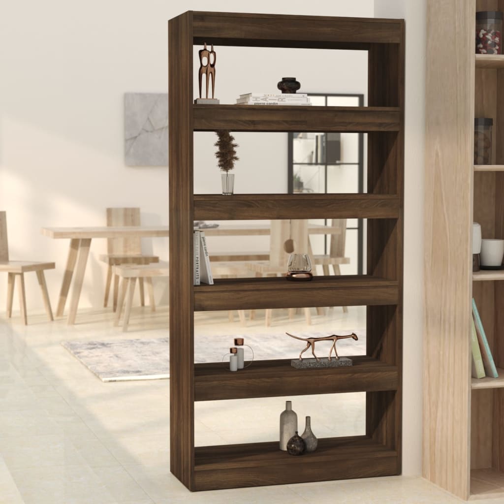 Bibliotecă/Separator Cameră, , 80X30X166 Cm, Pal