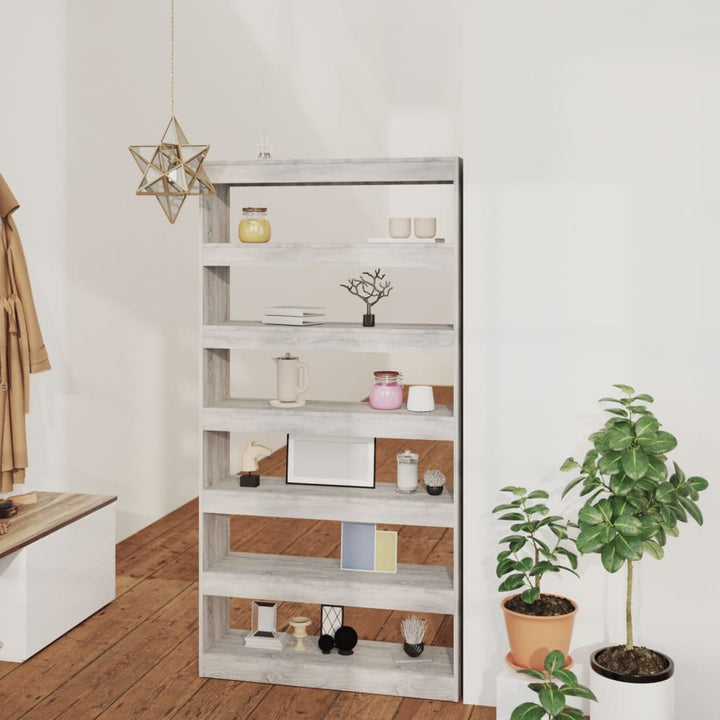 Bibliotecă/Separator Cameră , 100X30X198 Cm Lemn