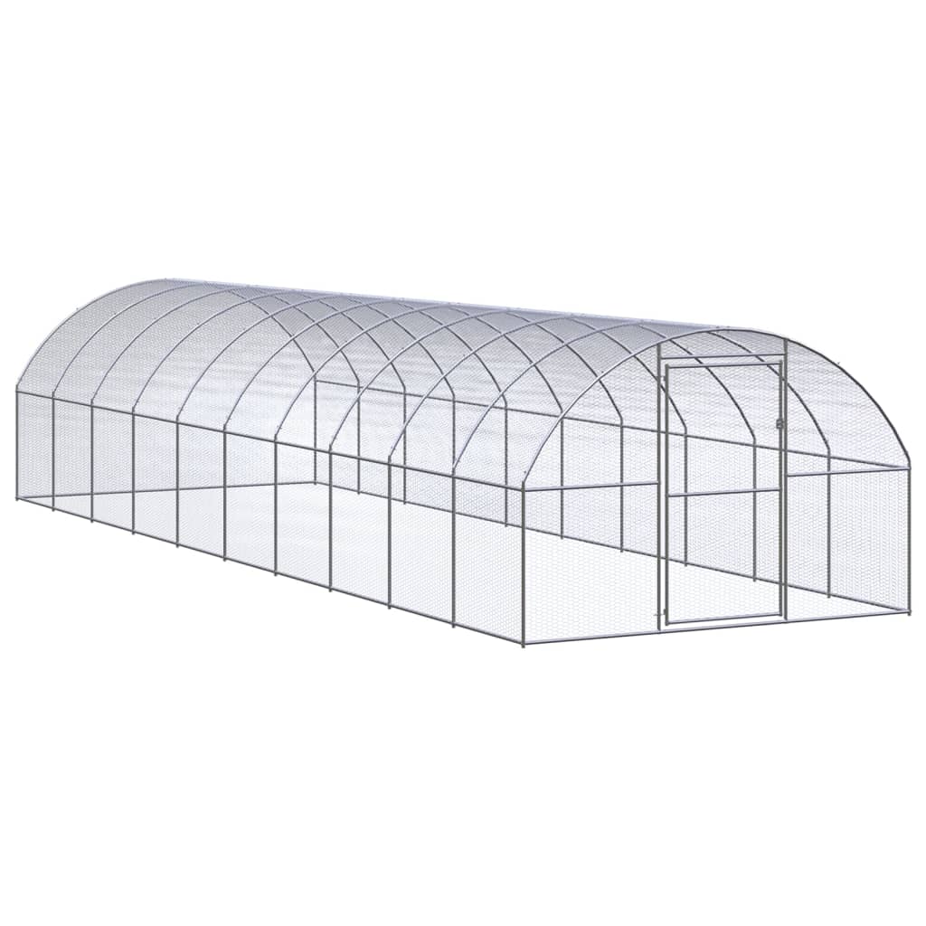 Coteț De Găini Pentru Exterior, , Oțel Zincat