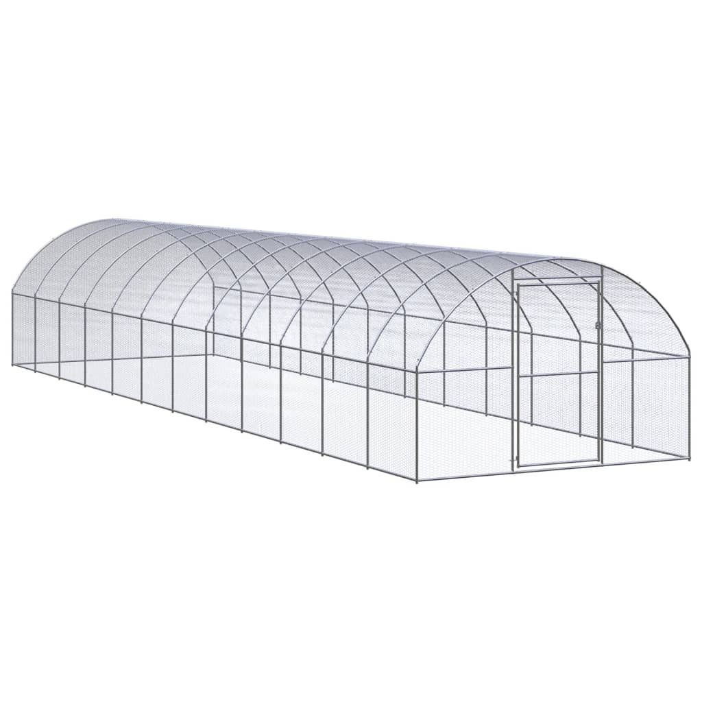 Coteț De Găini Pentru Exterior, , Oțel Zincat