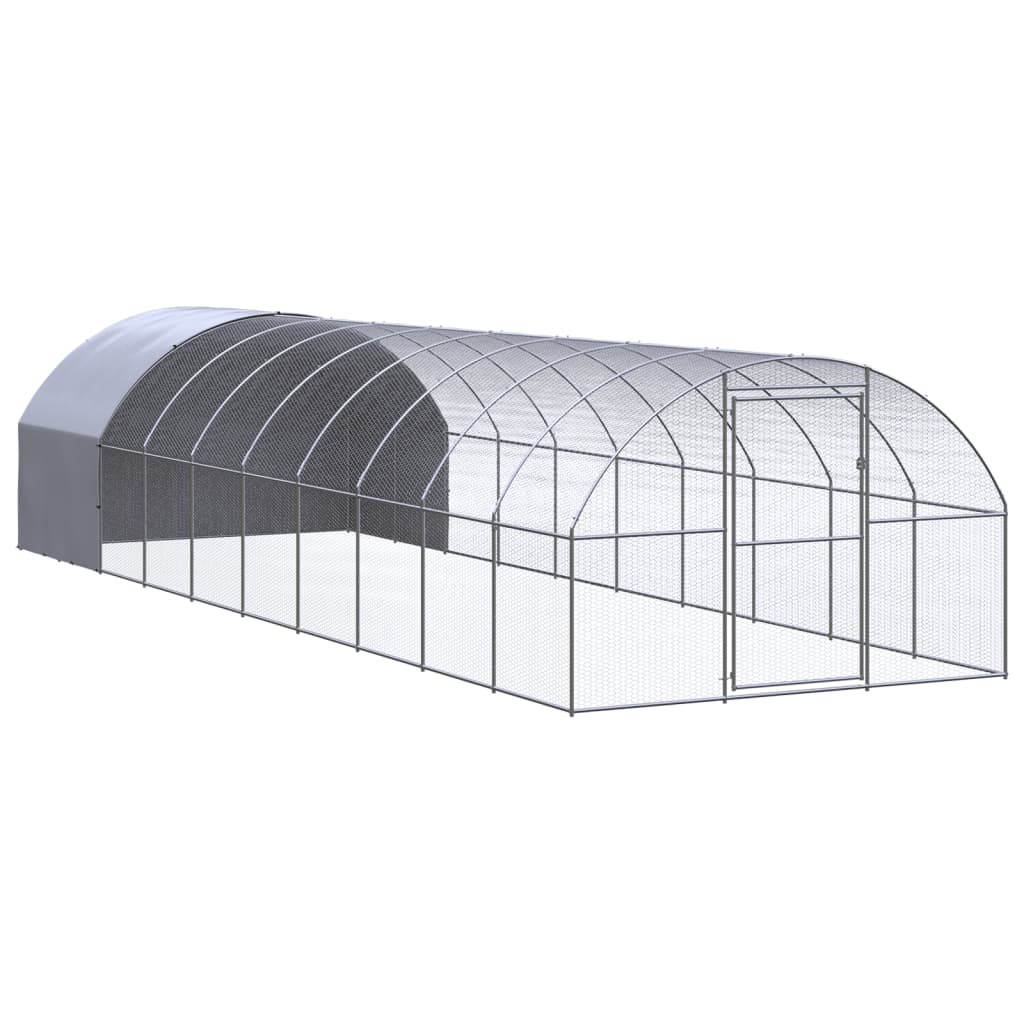 Coteț De Găini Pentru Exterior, , Oțel Zincat