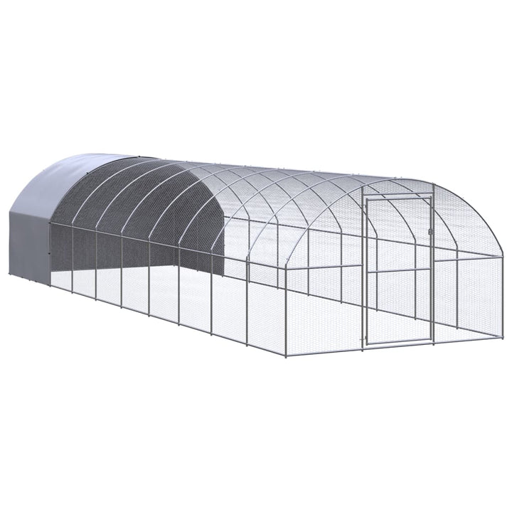Coteț De Găini Pentru Exterior, , Oțel Zincat