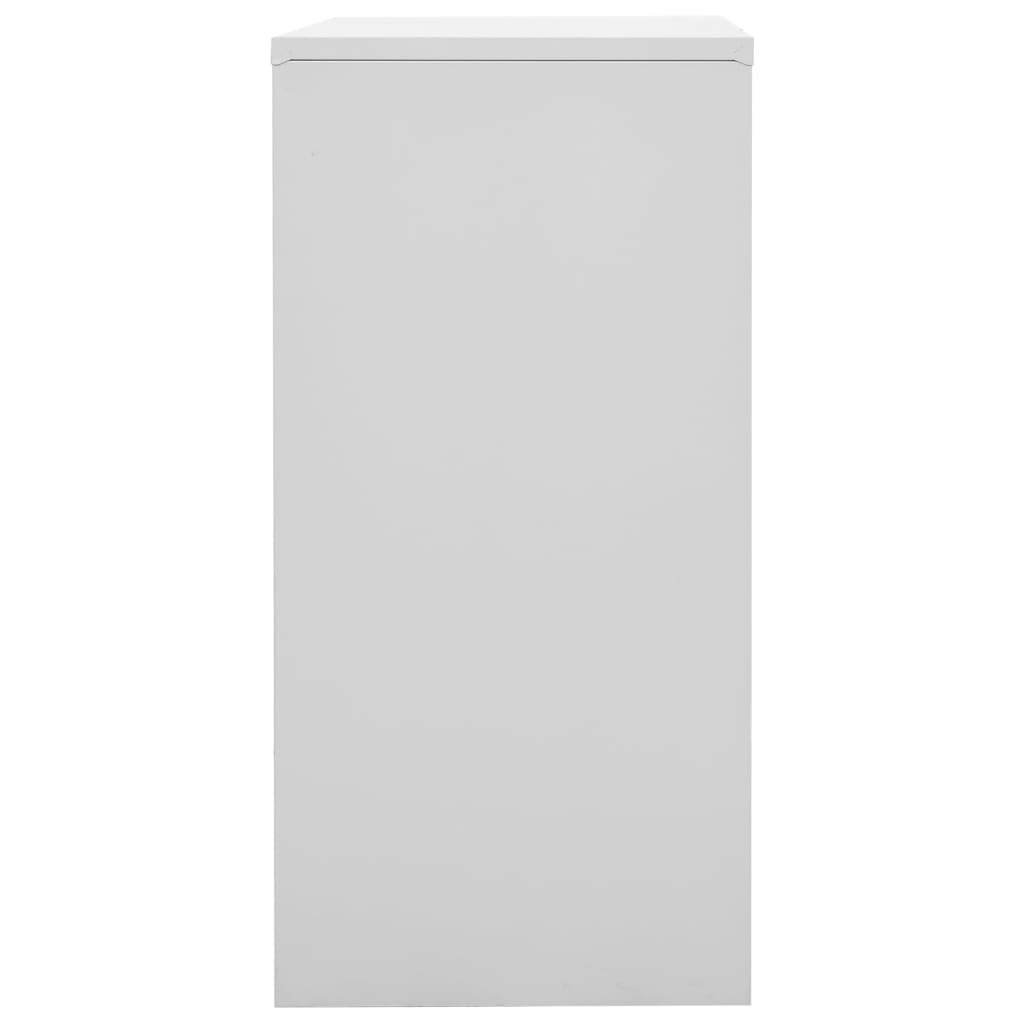 Dulapuri Vestiar 2 Buc. Gri Deschis/Albastru 90X45X92,5 Cm Oțel Gri Deschis Și Albastru