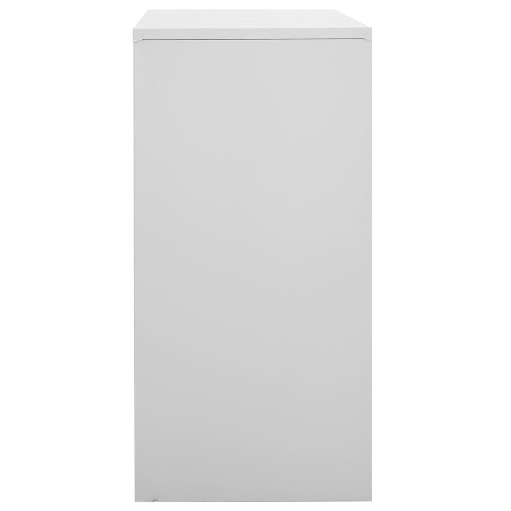 Dulapuri Vestiar 5 Buc. 90X45X92,5 Cm Oțel Gri Deschis