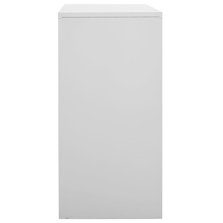 Dulapuri Vestiar 5 Buc. 90X45X92,5 Cm Oțel Gri Deschis