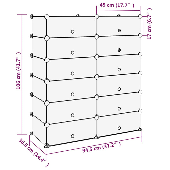 Suport De Pantofi, , 94,5X36,5X106 Cm, Pp