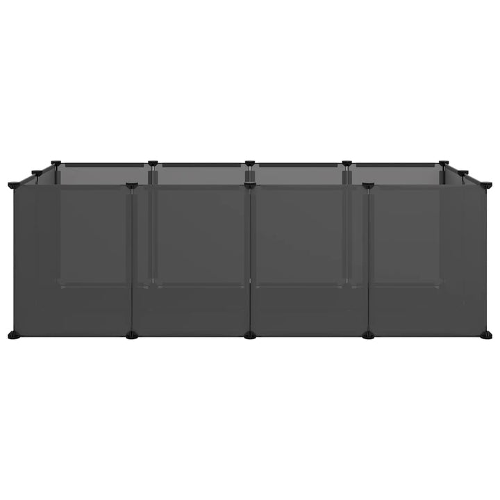 Cușcă Pentru Animale Mici, , 144X74X46,5 Cm, Pp Și Oțel