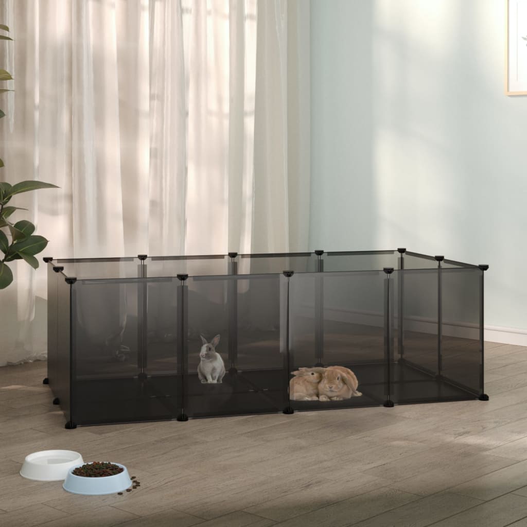 Cușcă Pentru Animale Mici, , 144X74X46,5 Cm, Pp Și Oțel