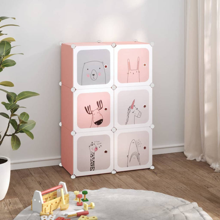 Dulap De Depozitare Cub Pentru Copii, 12 Cuburi, , Pp