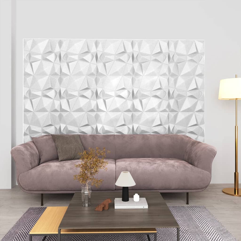 Panouri De Perete 24 Buc. 50X50 Cm Xps 6 M² Diamant