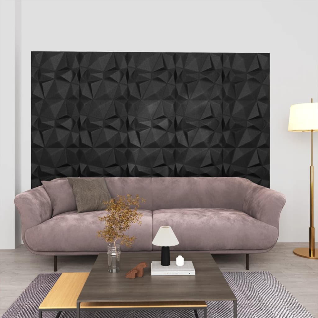 Panouri De Perete 24 Buc. 50X50 Cm Xps 6 M² Diamant