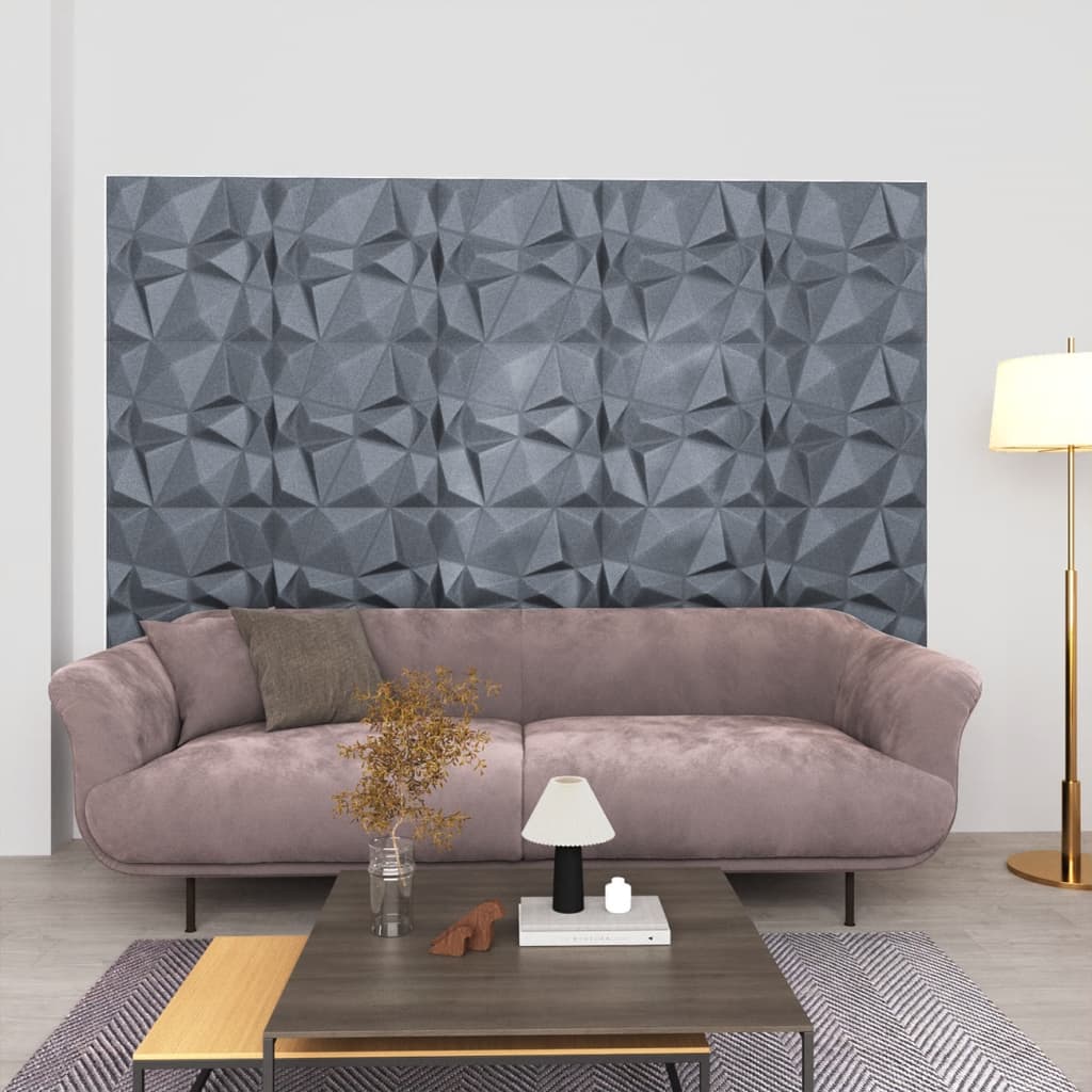 Panouri De Perete 24 Buc. 50X50 Cm Xps 6 M² Diamant