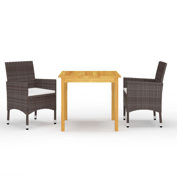 Set De Servit Masa Pentru Grădină, 5 Piese, Cu Perne,