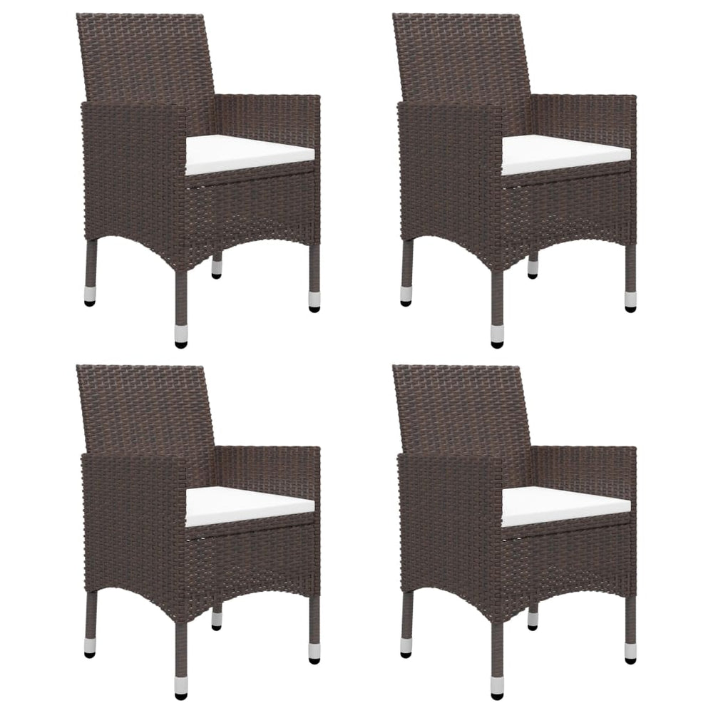 Set De Servit Masa Pentru Grădină, 5 Piese, Cu Perne,