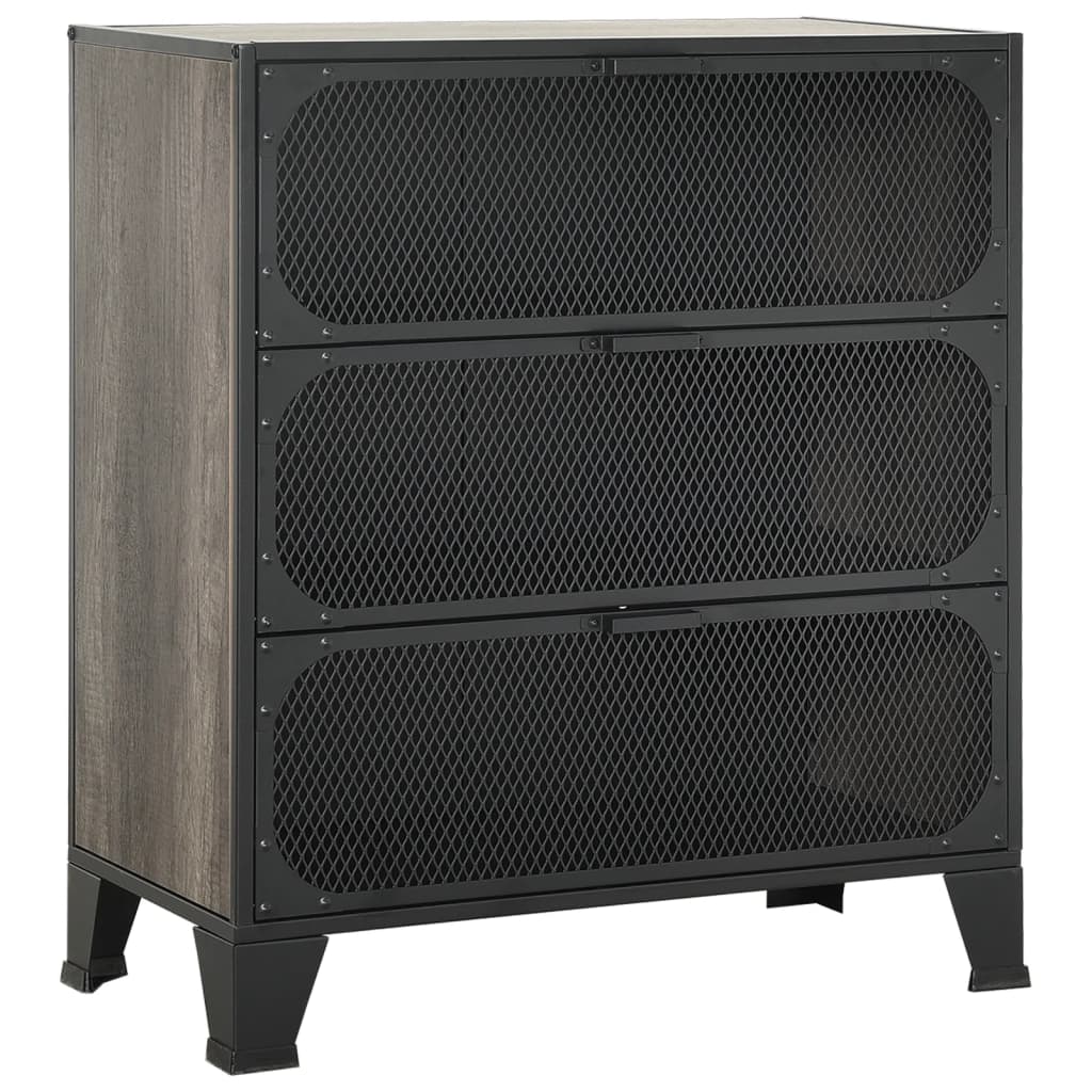 Dulapuri De Depozitare, 2 Buc., , 72X36X82 Cm, Metal/Mdf