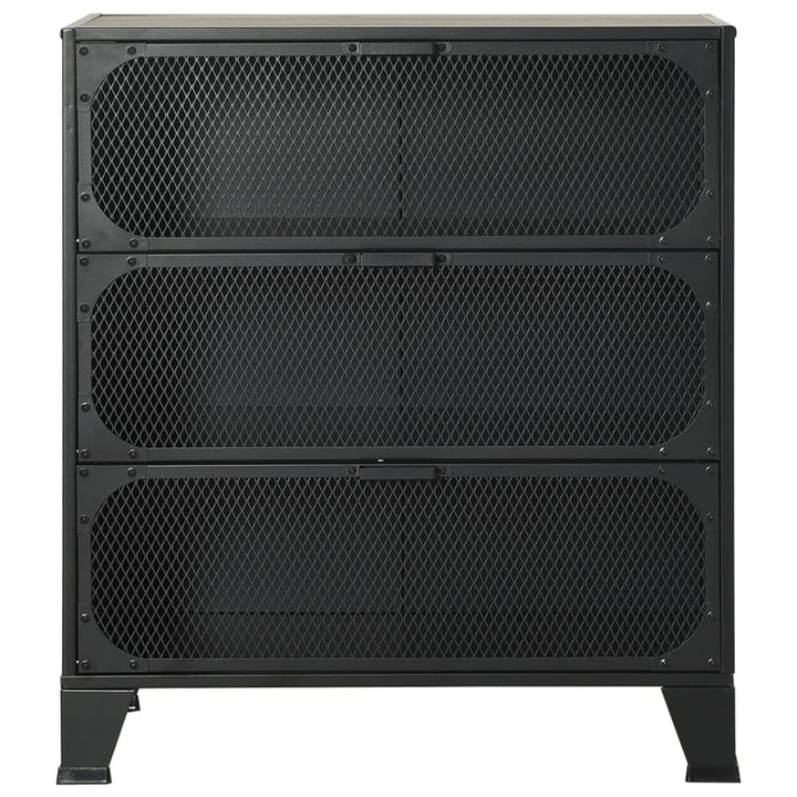 Dulapuri De Depozitare, 2 Buc., , 72X36X82 Cm, Metal/Mdf