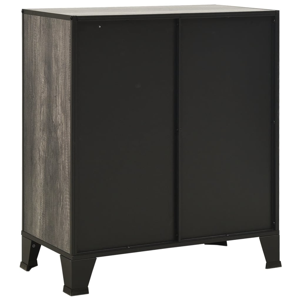 Dulapuri De Depozitare, 2 Buc., , 72X36X82 Cm, Metal/Mdf