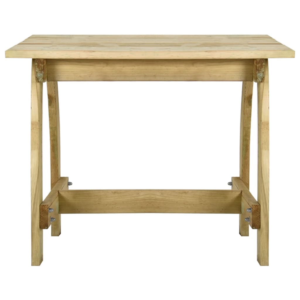 Set Mobilier De Exterior, 5 Piese, Lemn De Pin Tratat
