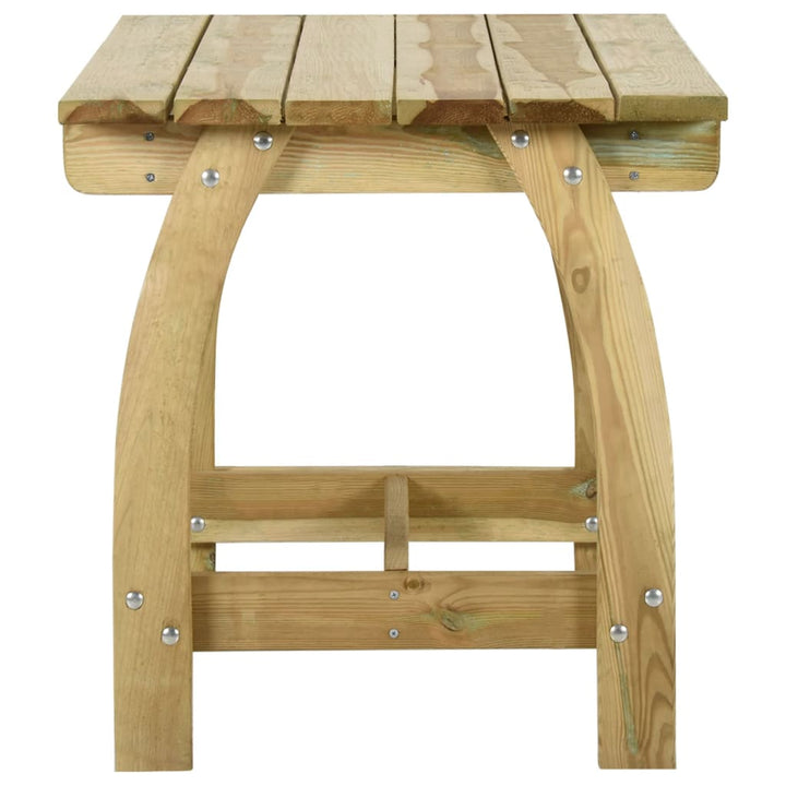 Set Mobilier De Exterior, 5 Piese, Lemn De Pin Tratat