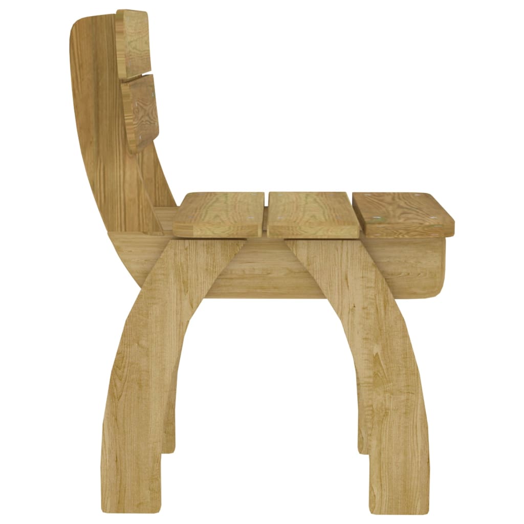 Set Mobilier De Exterior, 5 Piese, Lemn De Pin Tratat